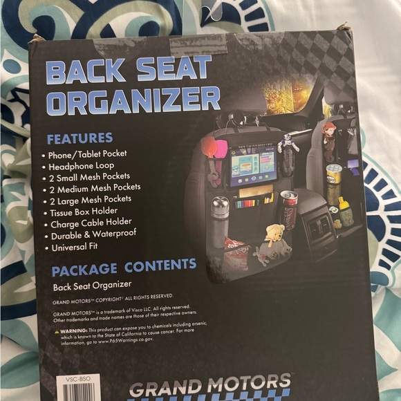 Back Seat Organizer - Picture 2 of 2